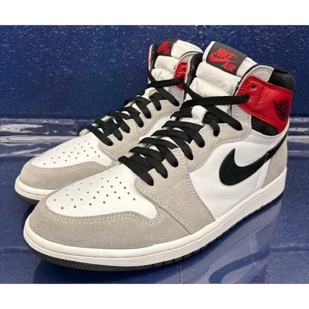 Jordan 1 Retro High Light Smoke Grey 555088-126 Mens sneakers size 11